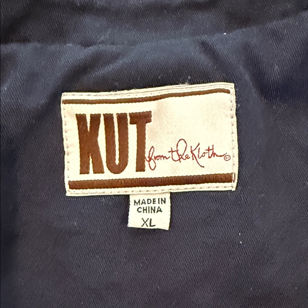Kut from the Kloth Dark Blue Jacket - Picture 2 of 6